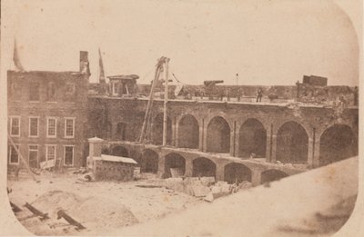 萨姆特堡的撤离，1861年4月，1861年4月。 作者 爱德华·安东尼