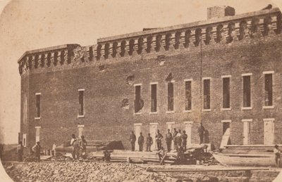 萨姆特堡的撤离，1861年4月，1861年4月。 作者 爱德华·安东尼