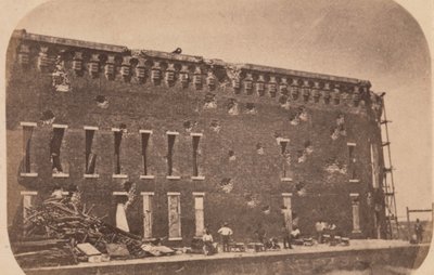 萨姆特堡的撤离，1861年4月，1861年4月。 作者 爱德华·安东尼