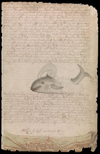 爱德华-巴洛（Edward Barlow）1659 年至 1703 年期间在国王的船、东印度群岛和西印度群岛以及其他商船上的海上生活日志中的插图。 作者 爱德华·巴洛