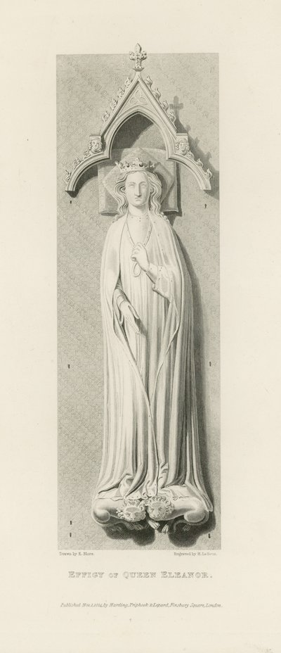 埃莉诺女王的肖像 作者 Edward Blore