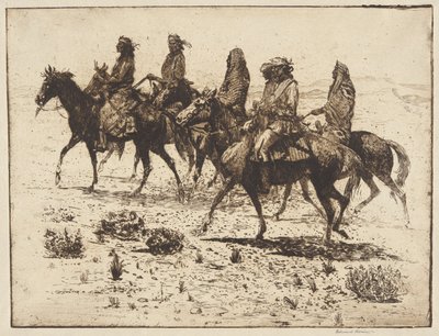 纳瓦霍人 作者 Edward Borein