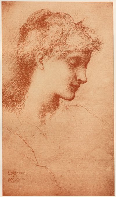 美丽，1887-1889。 作者 爱德华·伯恩·琼斯