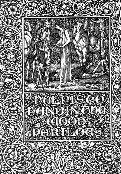 帮助是交出1896年的Wood Perilous 作者 Edward Burne Jones