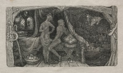 The Chamber-Idyll，1829年。 作者 爱德华·卡尔弗特
