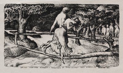 水灾，1829年。 作者 爱德华·卡尔弗特