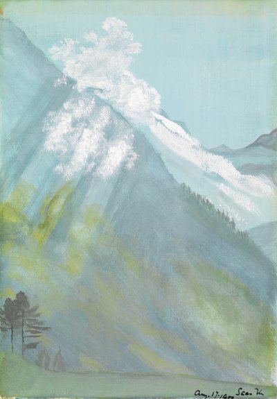 Saas-Fee, Switzerland 作者 爱德华·克利福德