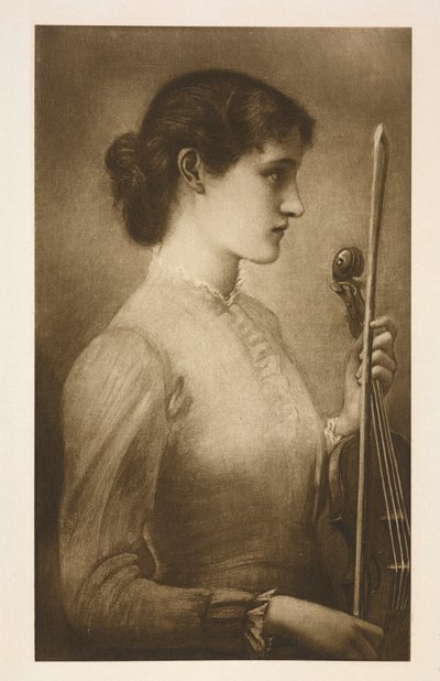 拉斐尔前派艺术家爱德华-伯恩-琼斯（Edward Burne-Jones）的肖像画复制品。 作者 爱德华·科利（之后）伯恩·琼斯（Burne Jones）
