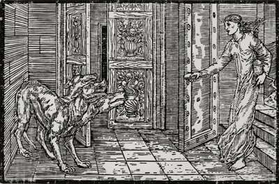 地狱犬 作者 爱德华·科利（之后）伯恩·琼斯（Burne Jones）