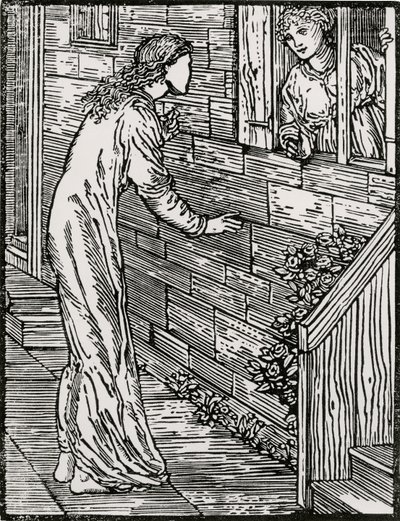 来到第二 作者 爱德华·科利（之后）伯恩·琼斯（Burne Jones）