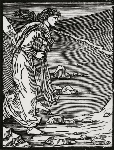 走出地狱 作者 爱德华·科利（之后）伯恩·琼斯（Burne Jones）