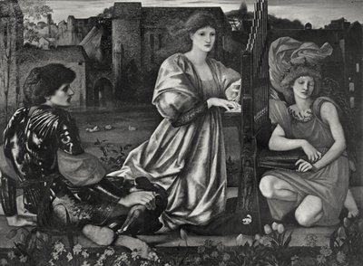 情歌 作者 爱德华·科利（之后）伯恩·琼斯（Burne Jones）