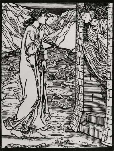 演讲塔 作者 爱德华·科利（之后）伯恩·琼斯（Burne Jones）