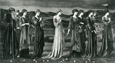 普赛克的婚礼 作者 爱德华·科利（之后）伯恩·琼斯（Burne Jones）