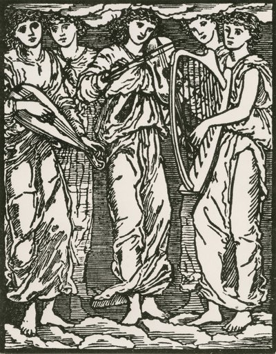 无标题 作者 爱德华·科利（之后）伯恩·琼斯（Burne Jones）