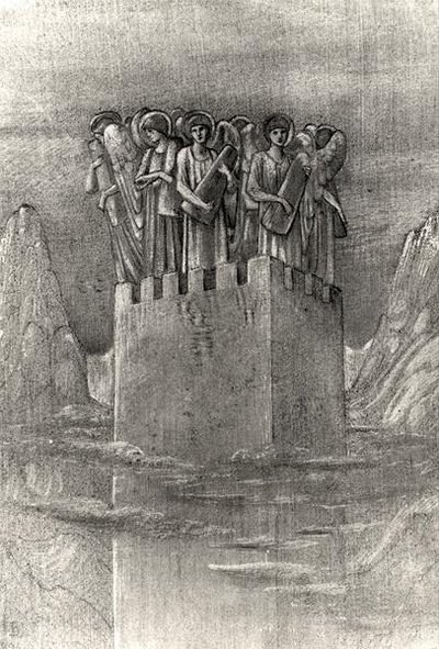 荣耀之光》（Hynum Gloriae Tuae Canimus）。 作者 爱德华·科利·伯恩-琼斯