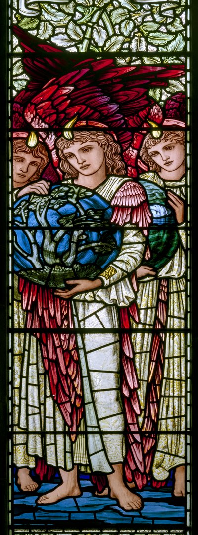 Oxford Harris Manchester College，Morris＆Co.，Edward Burne-Jones，The Days Of Creation，1895 作者 爱德华·伯恩·琼斯