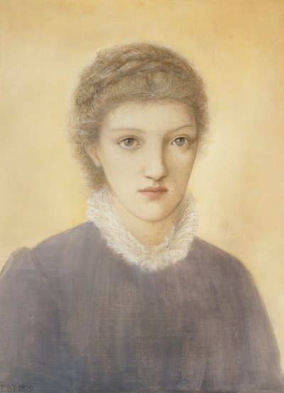 弗朗西斯·格雷厄姆的肖像，1879年 作者 Edward Burne Jones