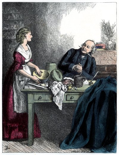 查尔斯·狄更斯 (Charles Dickens) 的 Martin Chuzzlewit 作者 爱德华·达齐尔
