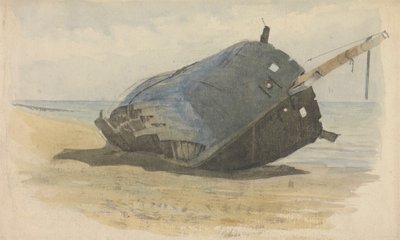 浩克搁浅在海滩上 作者 爱德华·邓肯