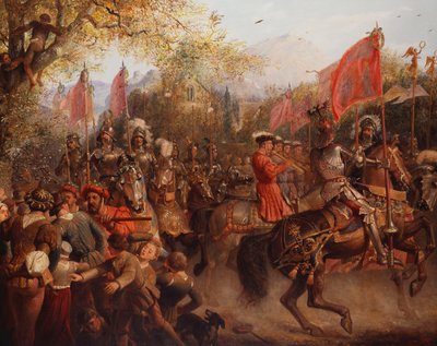 冰雹！ 1893年，征服的英雄来了 作者 爱德华·亨利·科博尔德
