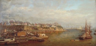 弗吉尼亚州城市点，格兰特将军总部，1873年 作者 爱德华·兰本·亨利