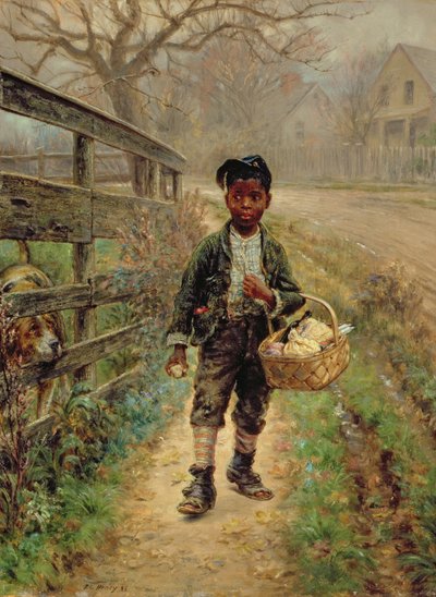 保护食品杂货，1886年 作者 爱德华·兰本·亨利
