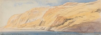 1867 年 2 月 9 日下午 1 时 10 分，阿布辛贝勒（385） 作者 爱德华·李尔