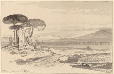 罗马战役，1884-1885。 作者 爱德华·李尔