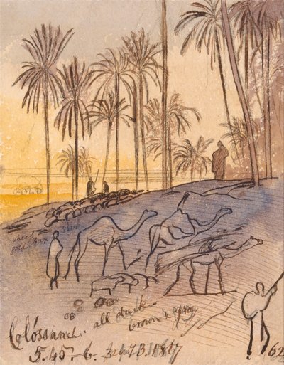 科洛萨内，1867 年 1 月 3 日下午 5:45 - 6:00 (62) 作者 爱德华·李尔