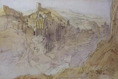 Dar Mar Sabbas, 巴勒斯坦 作者 爱德华·李尔
