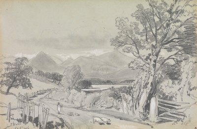德温特沃特，1836 年 9 月 作者 爱德华·李尔