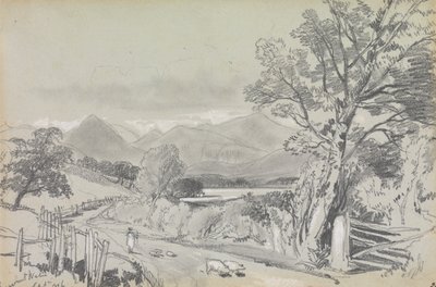 德温特沃特，1836 年 9 月 作者 爱德华·李尔