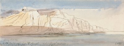 Gebel el Azerat（吉尔盖下方，东侧） 作者 爱德华·李尔
