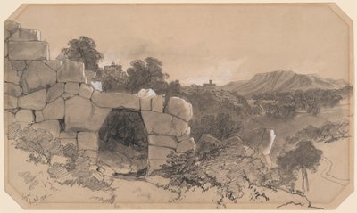 塞格尼附近的风景 作者 爱德华·李尔