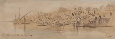 卢克索，1867 年 1 月 20 日上午 7:00 (198) 作者 爱德华·李尔