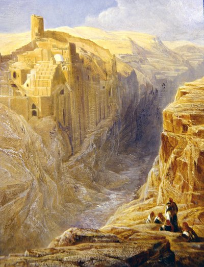 Mar Saba 作者 Edward Lear