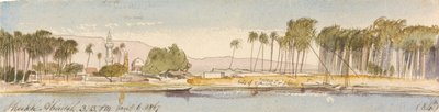 谢赫-阿巴德，1867 年 1 月 6 日下午 3:15 (84) 作者 爱德华·李尔