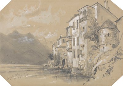 1837 年 9 月 26 日，奥尔塔，圣朱利奥 作者 爱德华·李尔