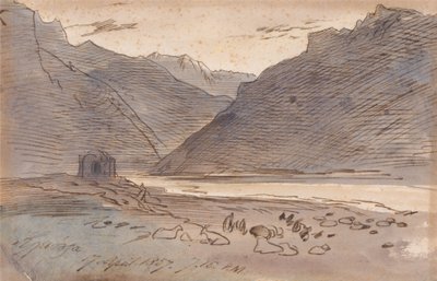 1857 年 4 月 17 日下午 7 时 15 分，Vjose 作者 爱德华·李尔
