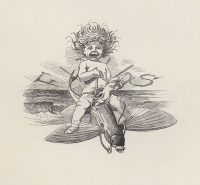 Illustration for The Water-Babies by Charles Kingsley (engraving) 作者 爱德华·林利（之后）桑伯恩