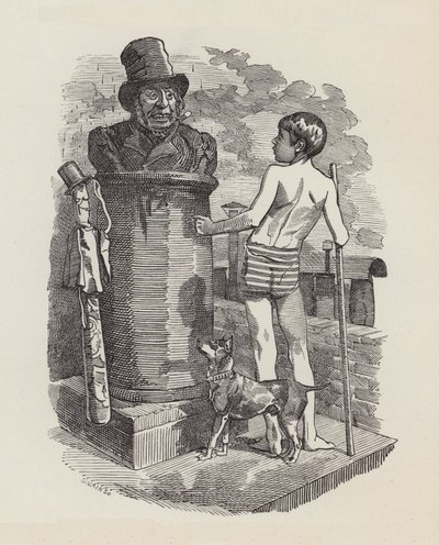 Illustration for The Water-Babies by Charles Kingsley (engraving) 作者 爱德华·林利（之后）桑伯恩