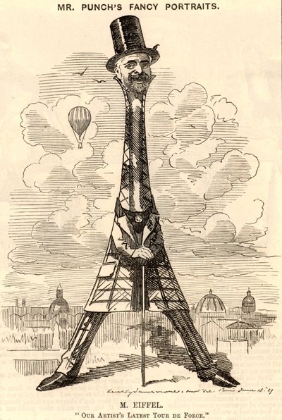 ”（Alexandre）Gustave Eiffel（1832-1923）法国土木工程师 作者 爱德华·林利·桑伯恩