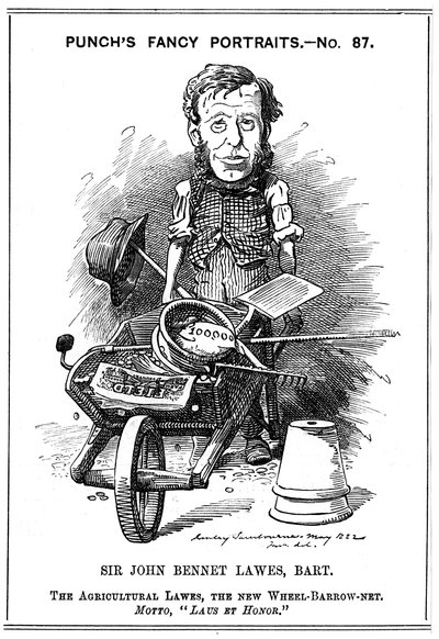 约翰·本内特·劳斯（John Bennett Lawes），英国农业学家，1882年。 作者 爱德华·林利·桑伯恩