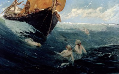 人鱼的岩石 作者 Edward Matthew Hale