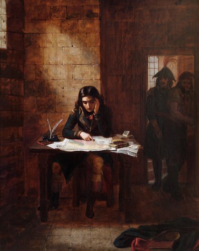 1794 年尼斯监狱中的拿破仑 作者 Edward Matthew Ward