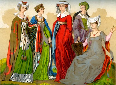 英国贵妇，15849年至16世纪。 作者 爱德华·梅