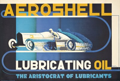 Aeroshell 润滑油广告海报 作者 爱德华·麦克奈特·考弗