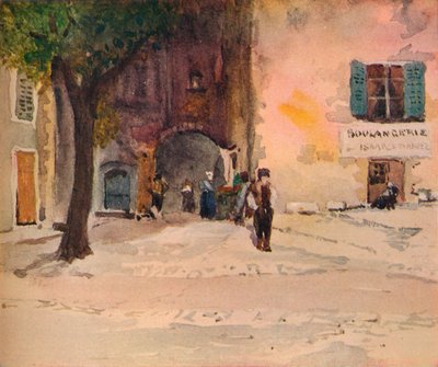 The Gateway，Tourettes，普罗旺斯，c1899 作者 爱德华·米林顿·辛格