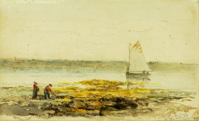 海边的早晨，1892年。 作者 爱德华·米切尔·班尼斯特